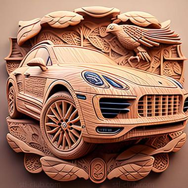 3D model Porsche Macan (STL)